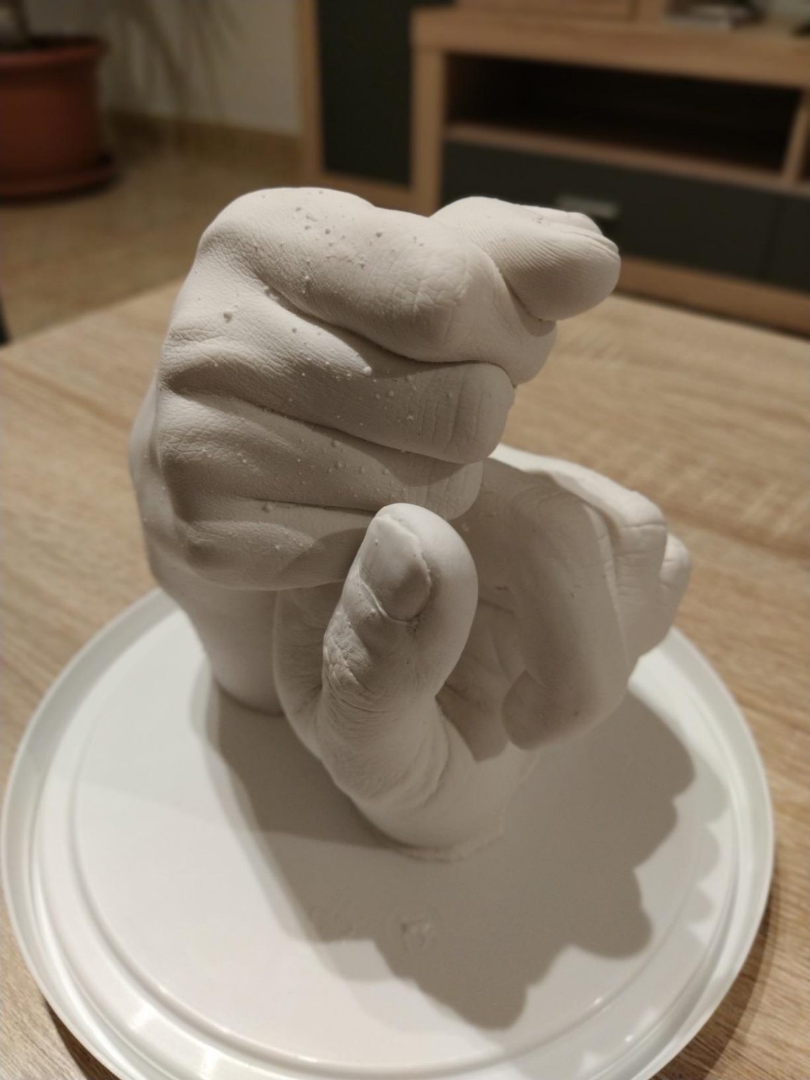 Art King Kit Calco Mani Confezione XL, Impronta Mani e Piedi 3D per Adulti  e Bambini, Comprende Accessori e Istruzioni in Italiano per Calco Mani  Coppia, Kit…